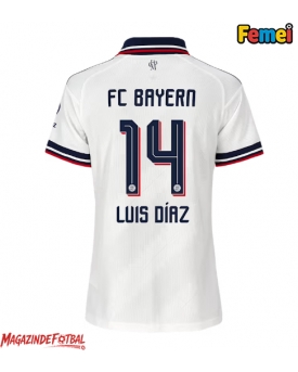 Bayern Munich Luis Diaz #14 Tricou Fotbal Replică 2026-27 Femei Deplasare Bayern Munich Luis Diaz #14 Tricou Fotbal Replică 2026-27 Femei Deplasare